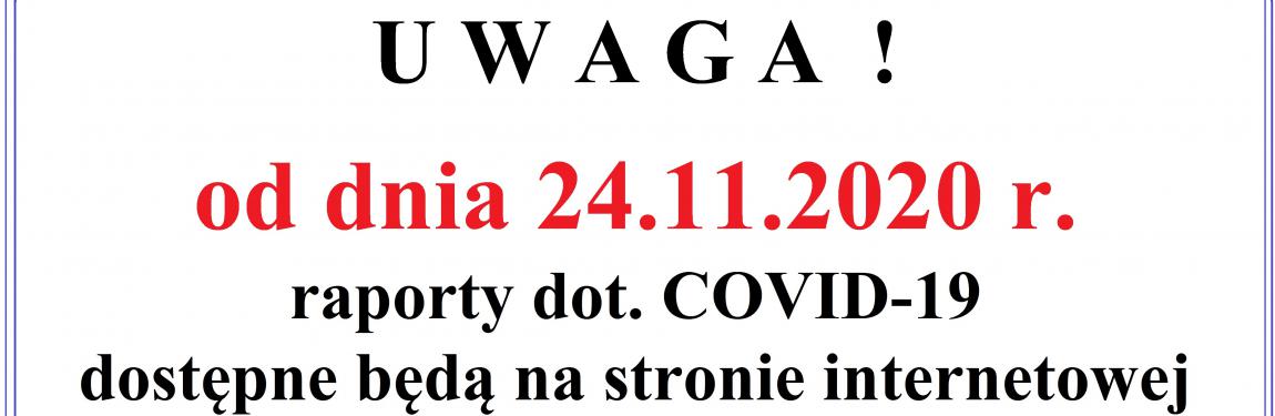 Raport zakażeń koronawirusem (SARS-CoV-2)- dane Ministerstwa Zdrowia